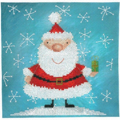 My Cross Stitch - Christmas Collection by Ilena Oakley - Santa Claus - Counted Cross Stitch Kit